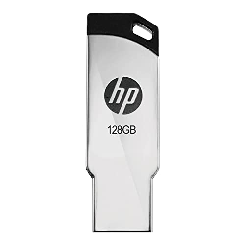 HP v236w USB 2.0 64GB Pen Drive, Metal & 150 Wireless Mouse with Ergonomic and ambidextrous Design, 1600 DPI Optical Tracking, 2.4 GHz Wireless connectivity, Dual-Function Scroll Wheel